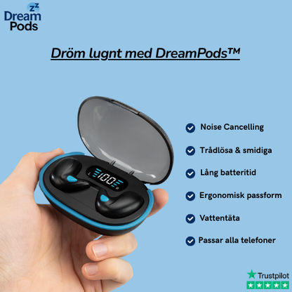 DreamPods™ Mer tystnad, bättre sömn